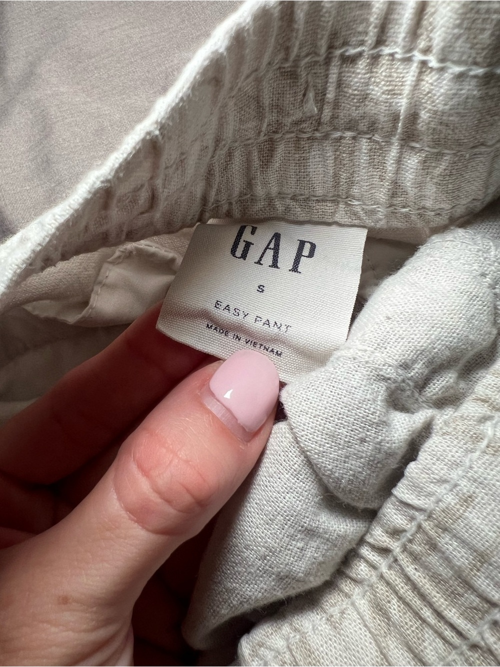 GAP Easy Pant/linen pants
